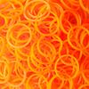 Πορτοκαλί Neon Λαστιχάκια για τον Αργαλειό Rainbow Loom